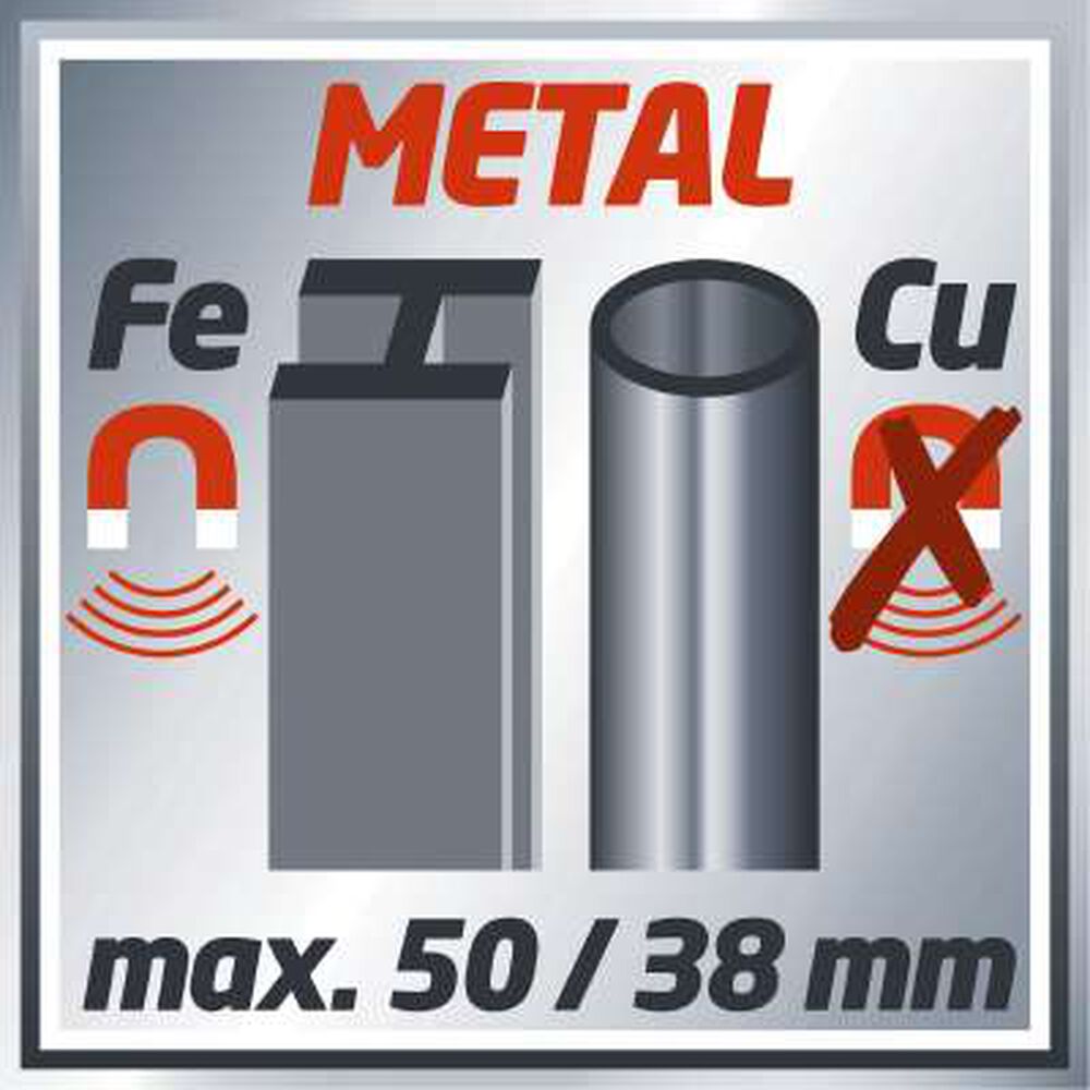 Einhell Detector Digital Metal / Madera 50mm Tc-md 50 image number 1.0